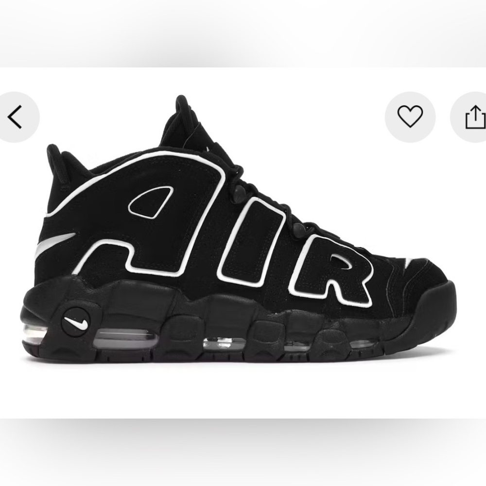 Nike Black and White Kids Sneakers